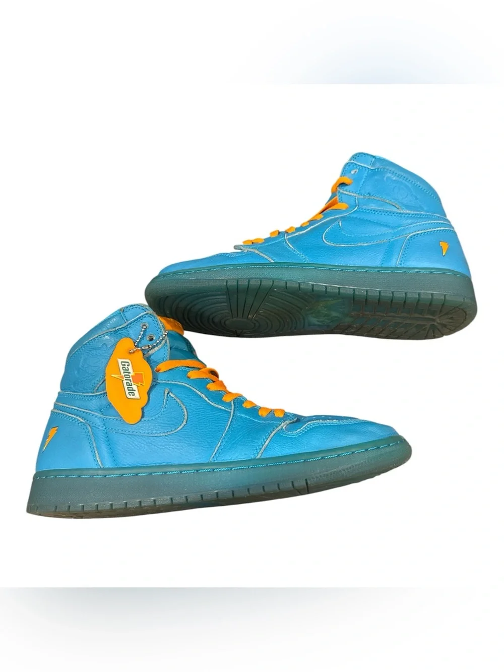 Nike Air Jordan 1 Blue Lagoon Gatorade Retro G8RD OG AJ5997-455 Mens Size 10